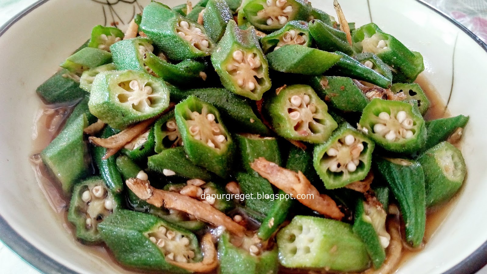 Dapur Greget Resep Tumis Kacang Okra (Okra with Bonito StirFry)