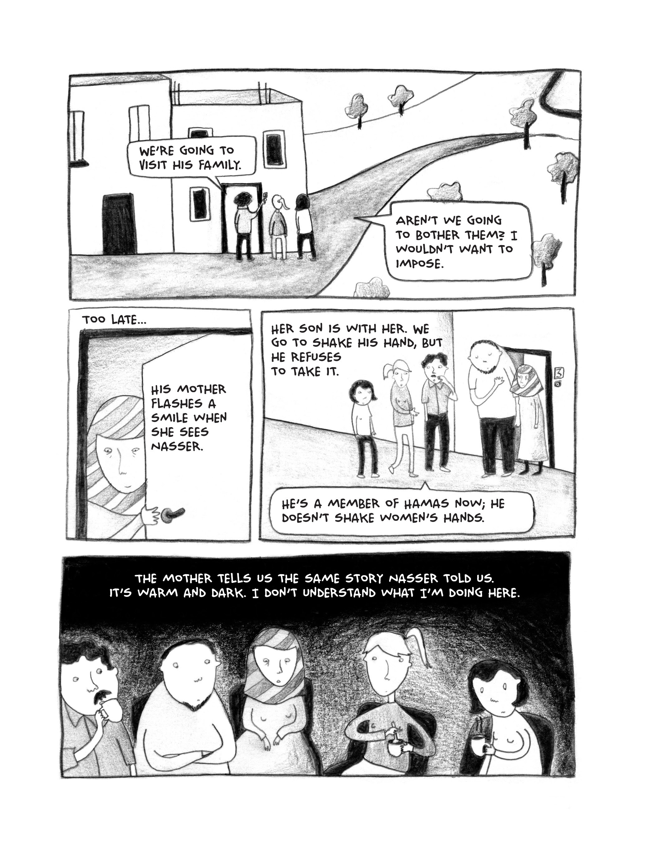Read online Green Almonds: Letters from Palestine comic -  Issue # TPB (Part 1) - 51