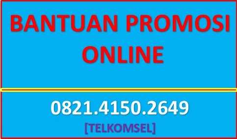 BANTUAN PROMOSI ONLINE