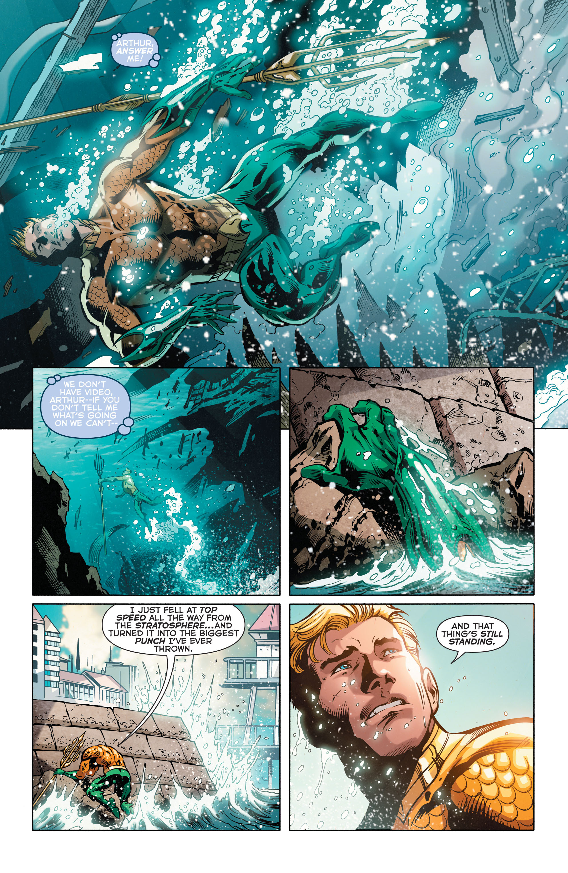 Read online Aquaman (2011) comic -  Issue #26 - 16