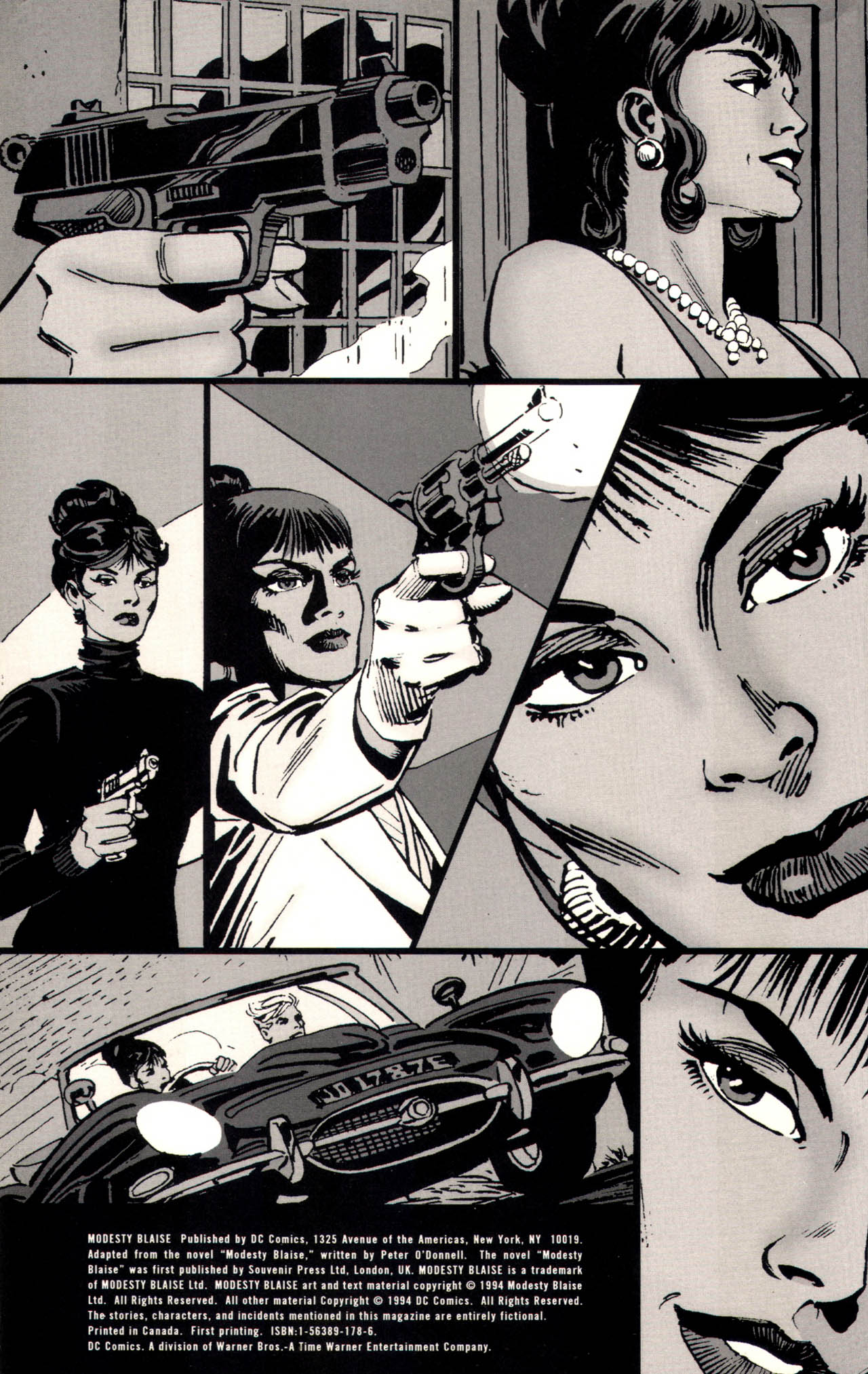 Read online Modesty Blaise comic -  Issue # TPB - 2