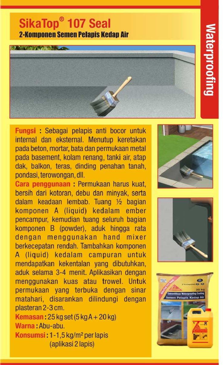 Waterproofing SIKA Media Bangunan Waterproofing SIKA Media Bangunan