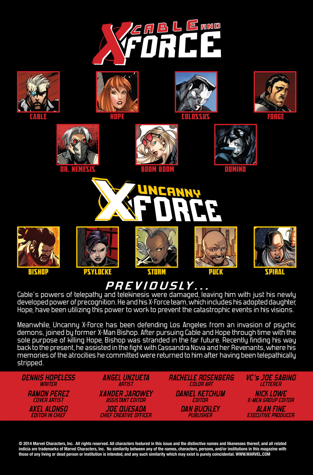 Read online Cable And X-Force comic -  Issue #18 - 2