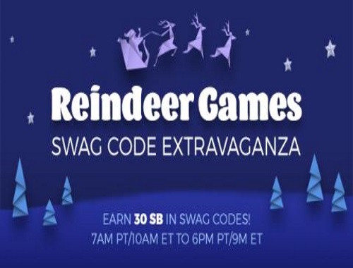 Swagbucks Swag Code Extravaganza: Reindeer Games! Swagbucks Swag Code Extravaganza: Reindeer Games!