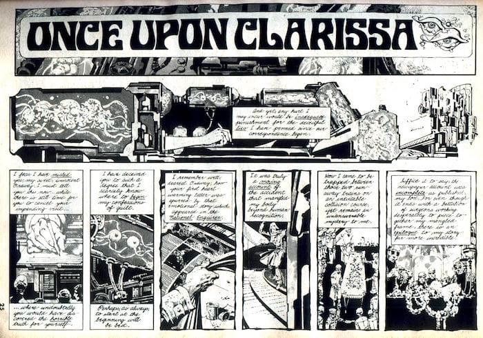 Alex Nino warren 1970s bronze age science fiction comic book page art - 1984 magazine #1