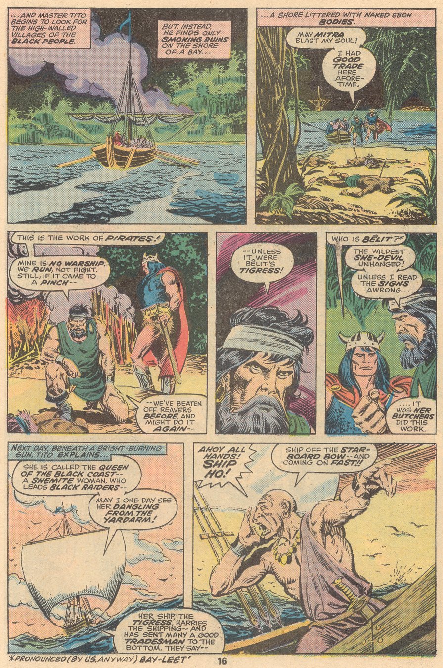 Read online Conan the Barbarian (1970) comic -  Issue #58 - 11