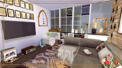 cozy room living sims gamer dinha ii rooms