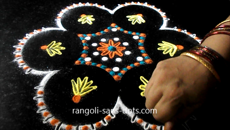 CD rangoli designs for Navratri Diwali craft