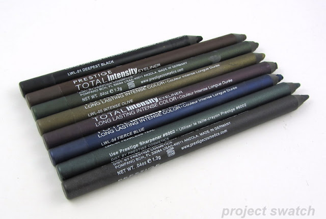 Eight Prestige Total Intensity eyeliners