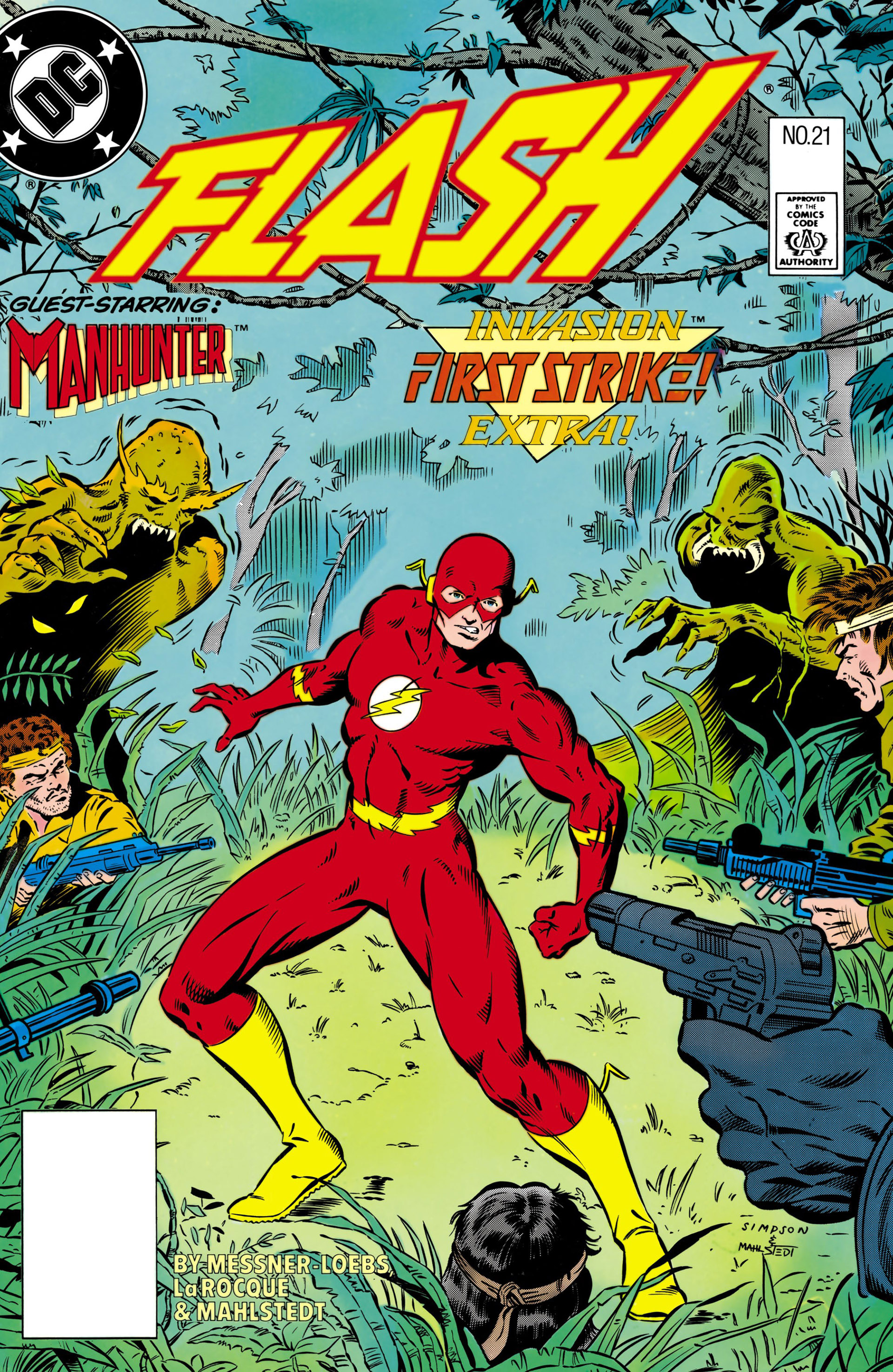 Read online The Flash (1987) comic -  Issue #21 - 1