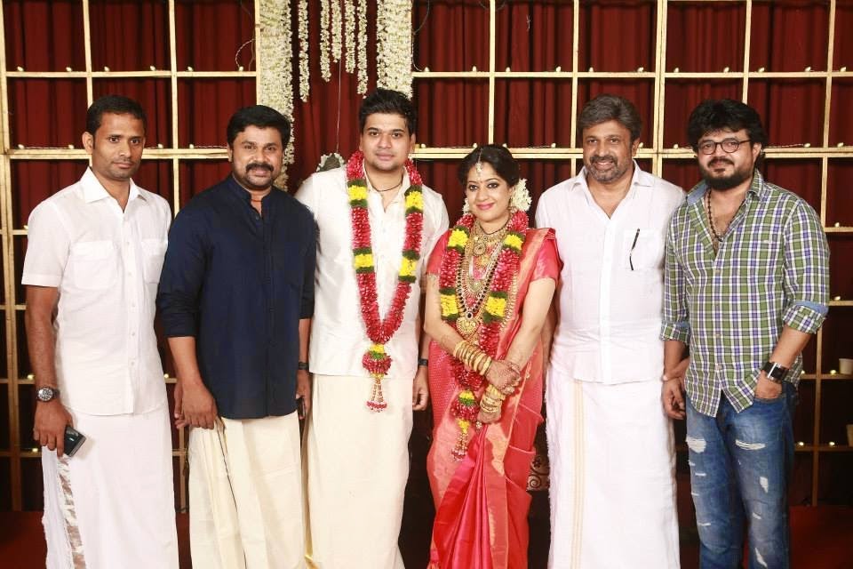 Actress Kavya Madhavan Brother Marriage Photos and Family Pics