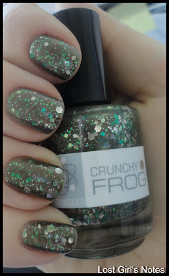 nerd lacquer crunchy frog swatches and review