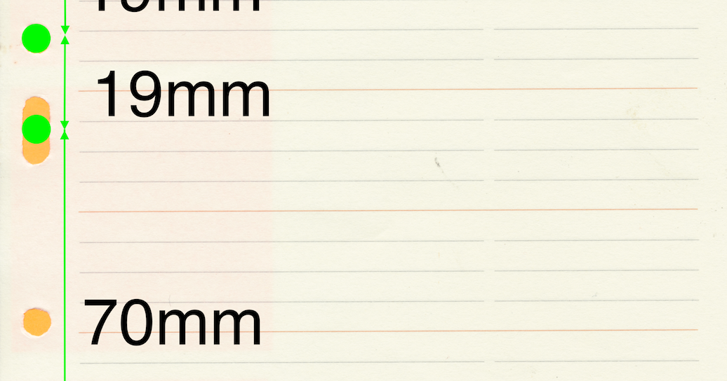 Philofaxy: A5 Hole Spacing - Variants