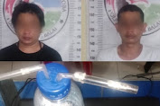 Nekat Nyabu di hotel, Dua Pria Tanjungbalai Ditangkap Polisi