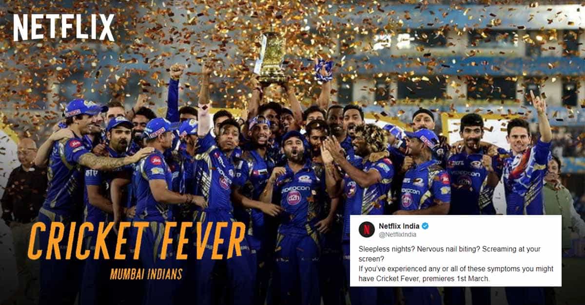 Netflix's 'Cricket Fever' DeepDives Into Lives Of Mumbai Indians Stars