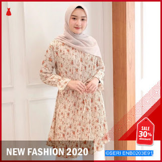 ENB0203E91 Dianara Tunik Bunga BMGShop