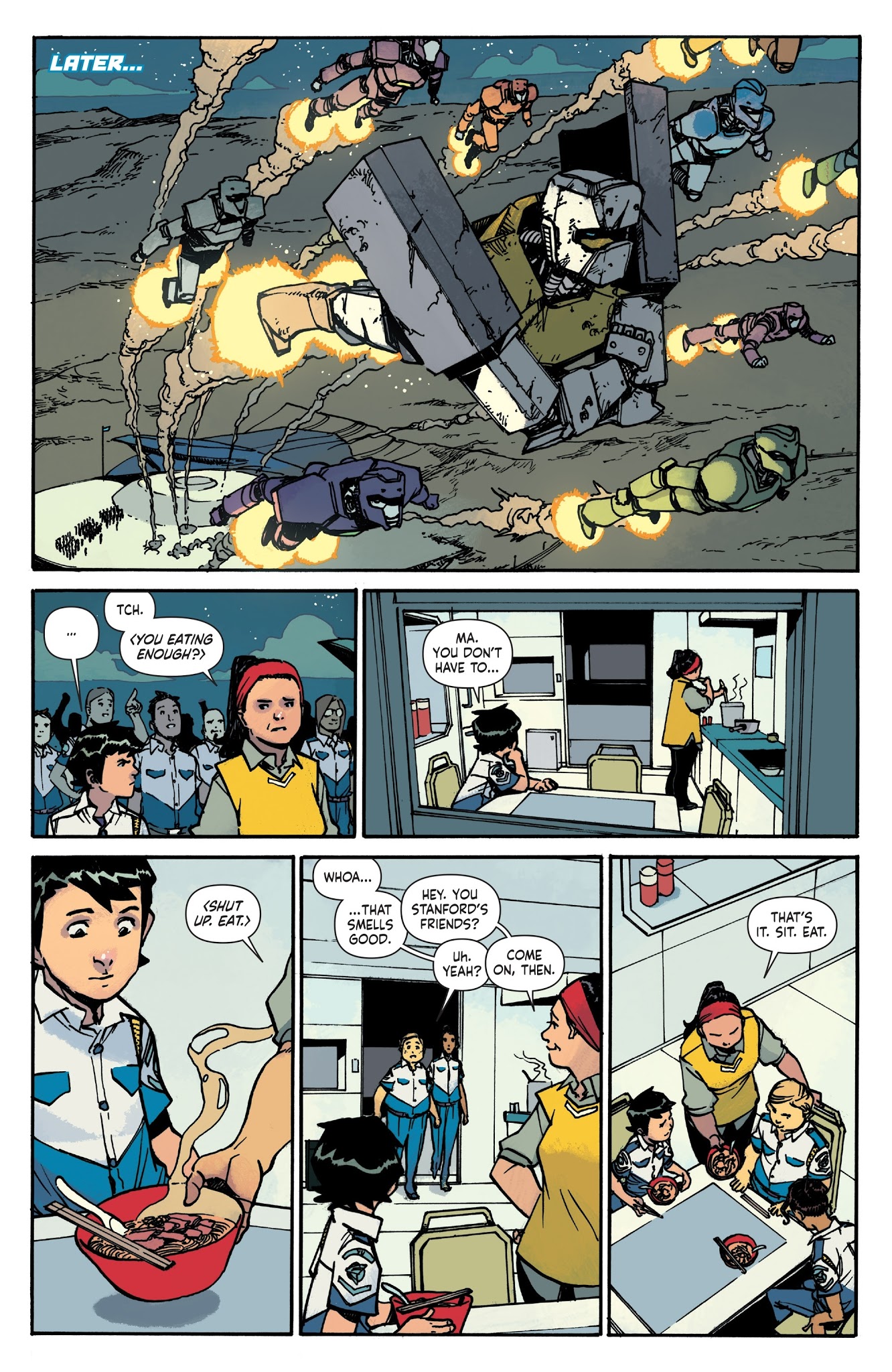 Read online Mech Cadet Yu comic -  Issue #3 - 8