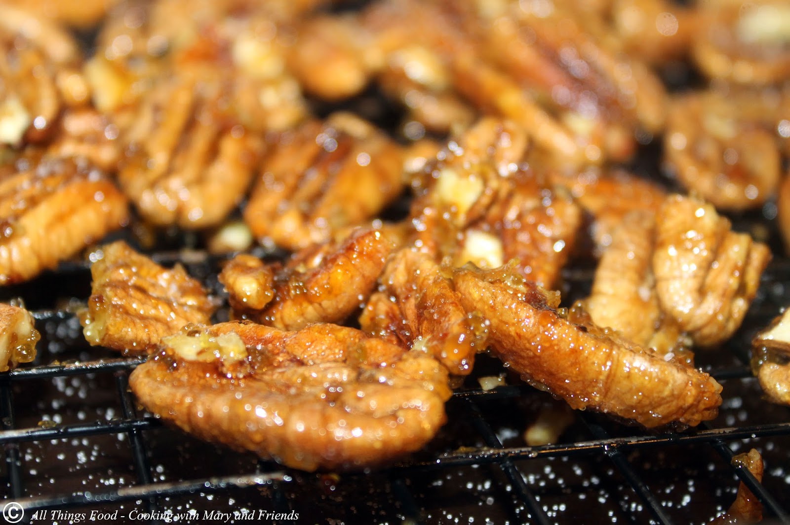 Cooking With Mary and Friends Pepper Jelly Candied Pecans