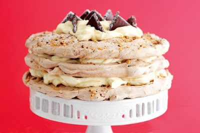 Festive dacquoise with baileys cream desserts recipes Festive dacquoise with baileys cream desserts recipes