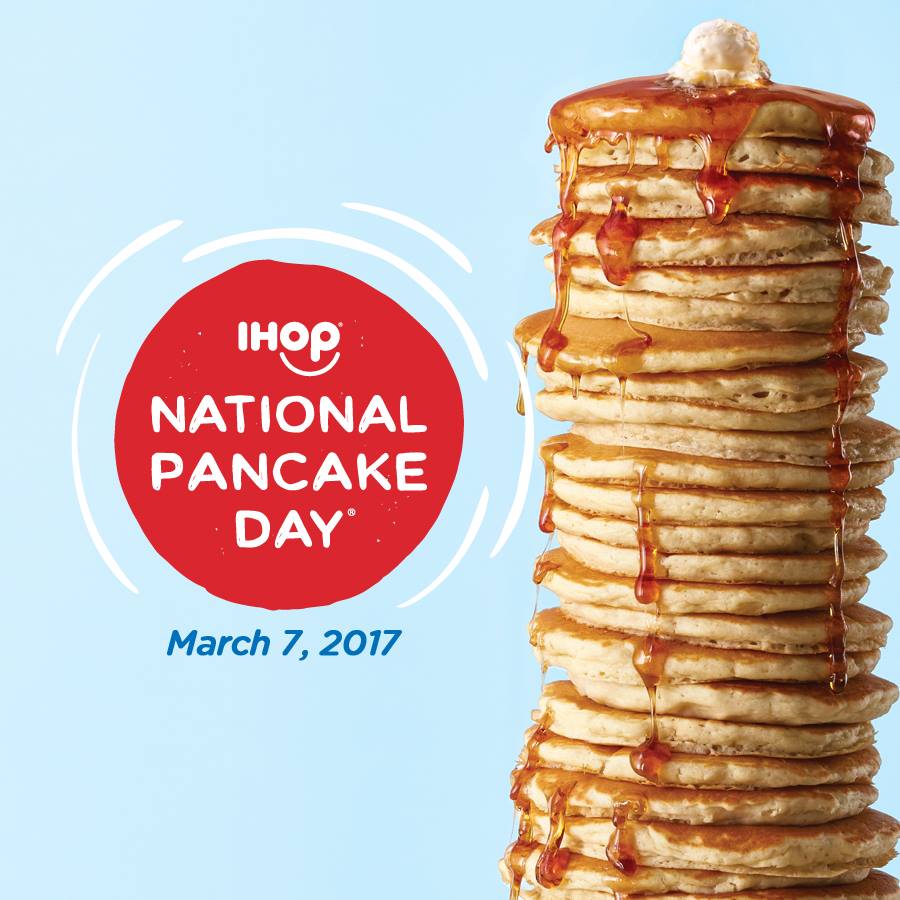 Manila Shopper IHOP National AllYouCan Eat Pancake Day Mar 7 2017