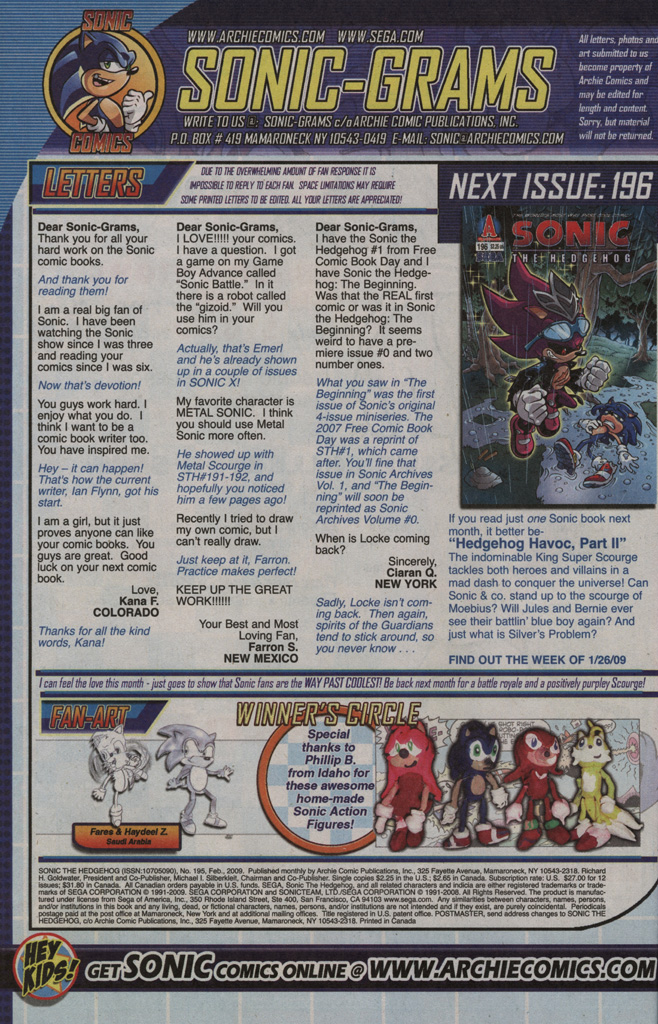 Read online Sonic The Hedgehog comic -  Issue #195 - 26