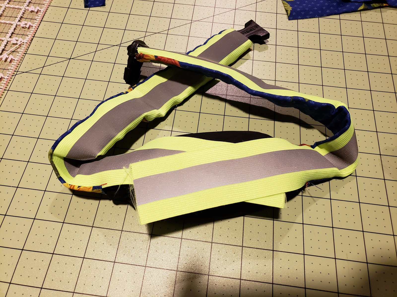 Ben's Journal Reflective Body Armor. For my running fanny pack.