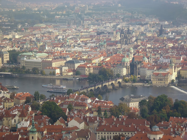 Vistas desde la Torre de Petřín (Praga) (@mibaulviajero)