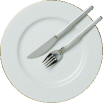 image of empty plate