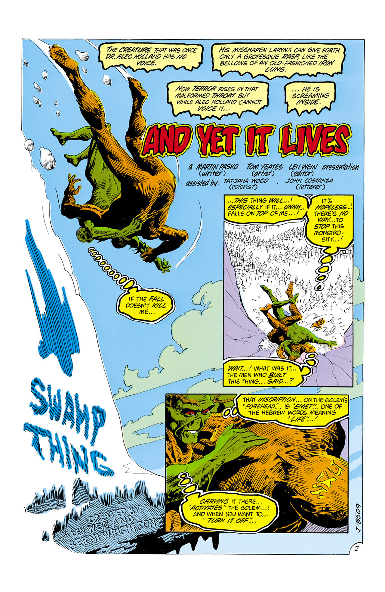 Swamp Thing (1982) Issue #12 #20 - English 3