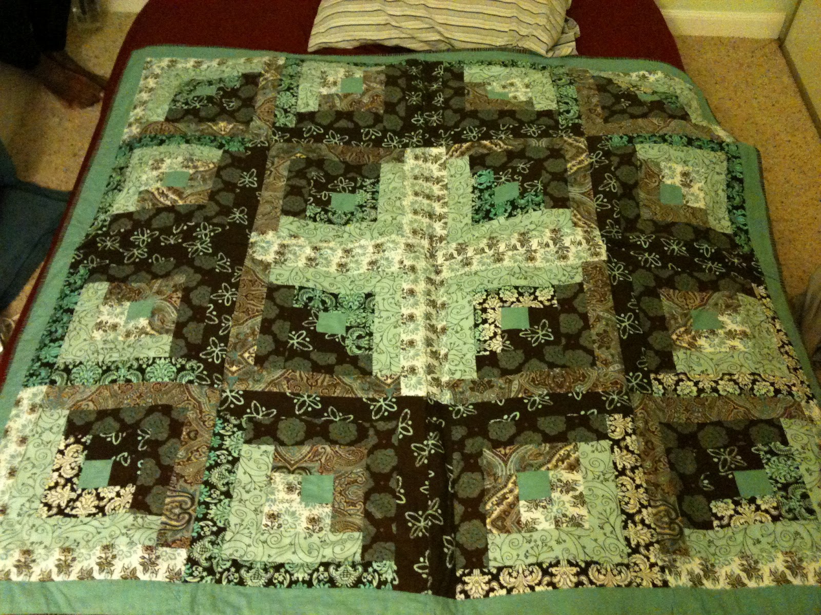 Sewing machine quilt