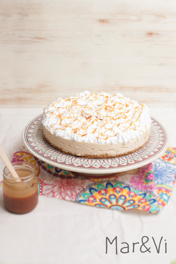 receta de tarta de queso al caramelo salado paso a paso