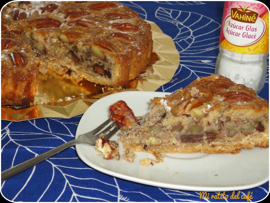 Tarta de nueces pecanas