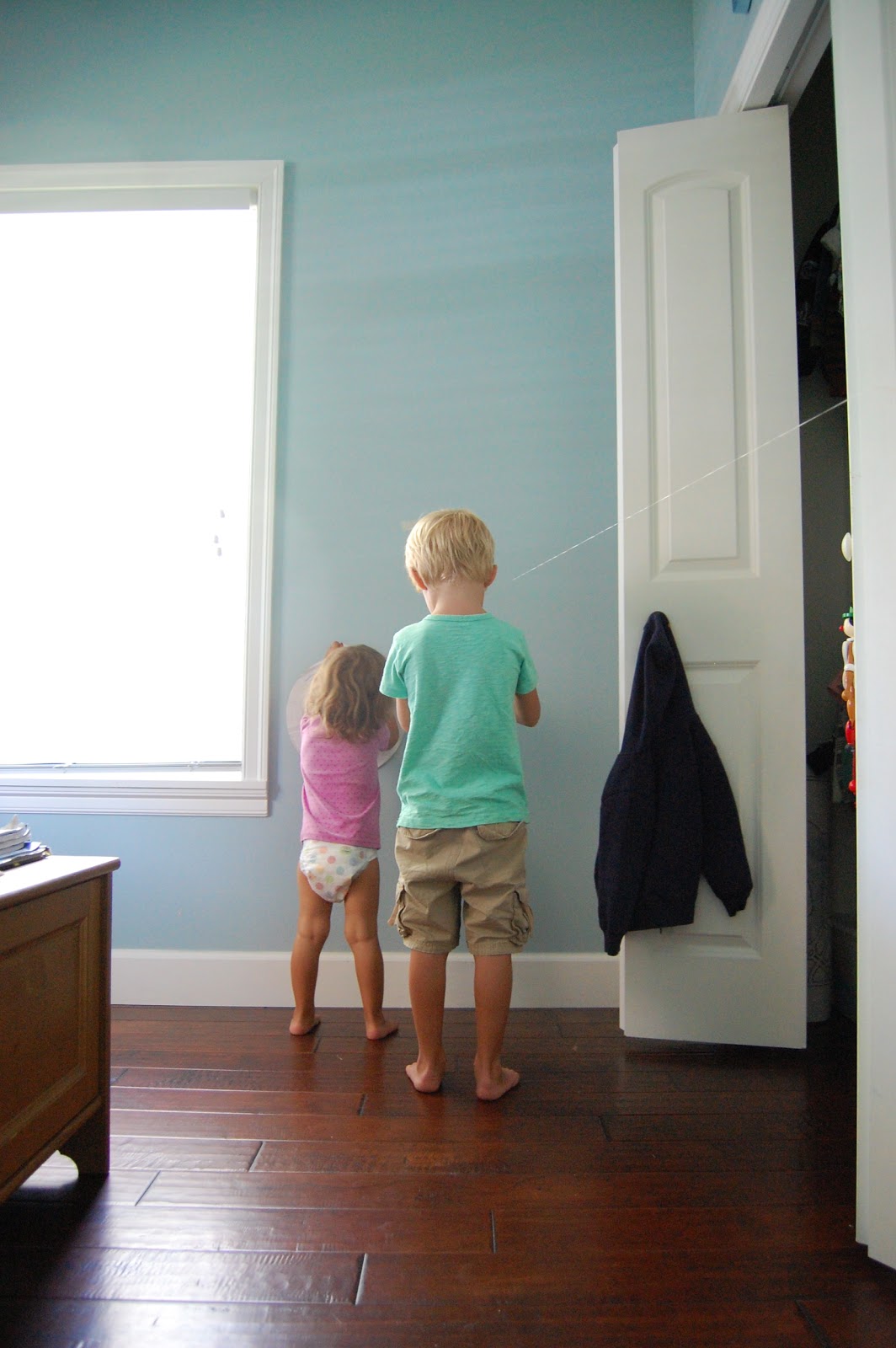 drywall and diapers how to make a zipline.