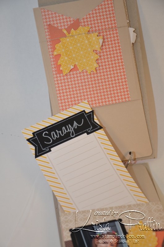 Stampin Dolce Thankful Journal