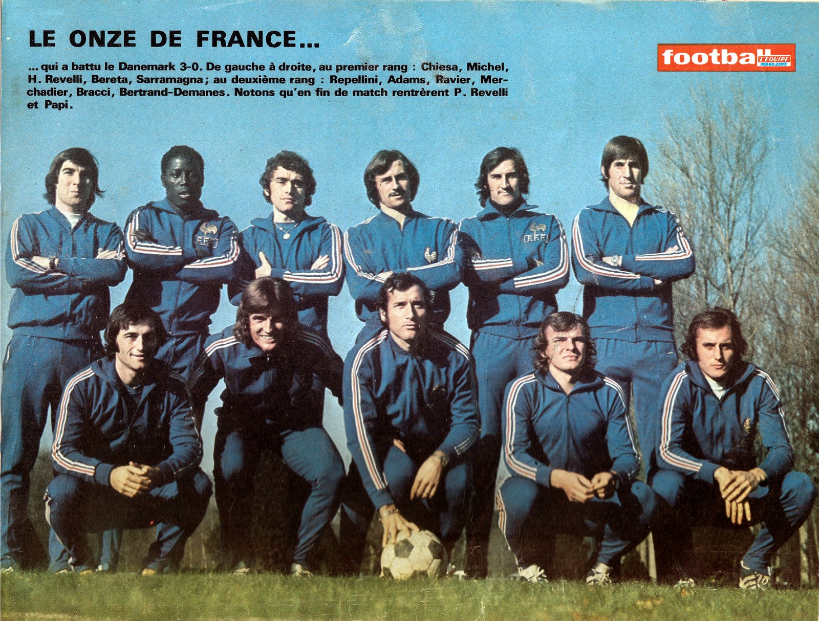 FRANCEDanemark 1973.