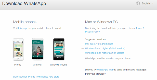 Cara Install Aplikasi WhatsApp Pada PC Windows Dan Mac OS Tanpa Emulator