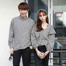 Desain Baju Kemeja Couple Lengan Panjang Desain Baju Kemeja Couple Lengan Panjang