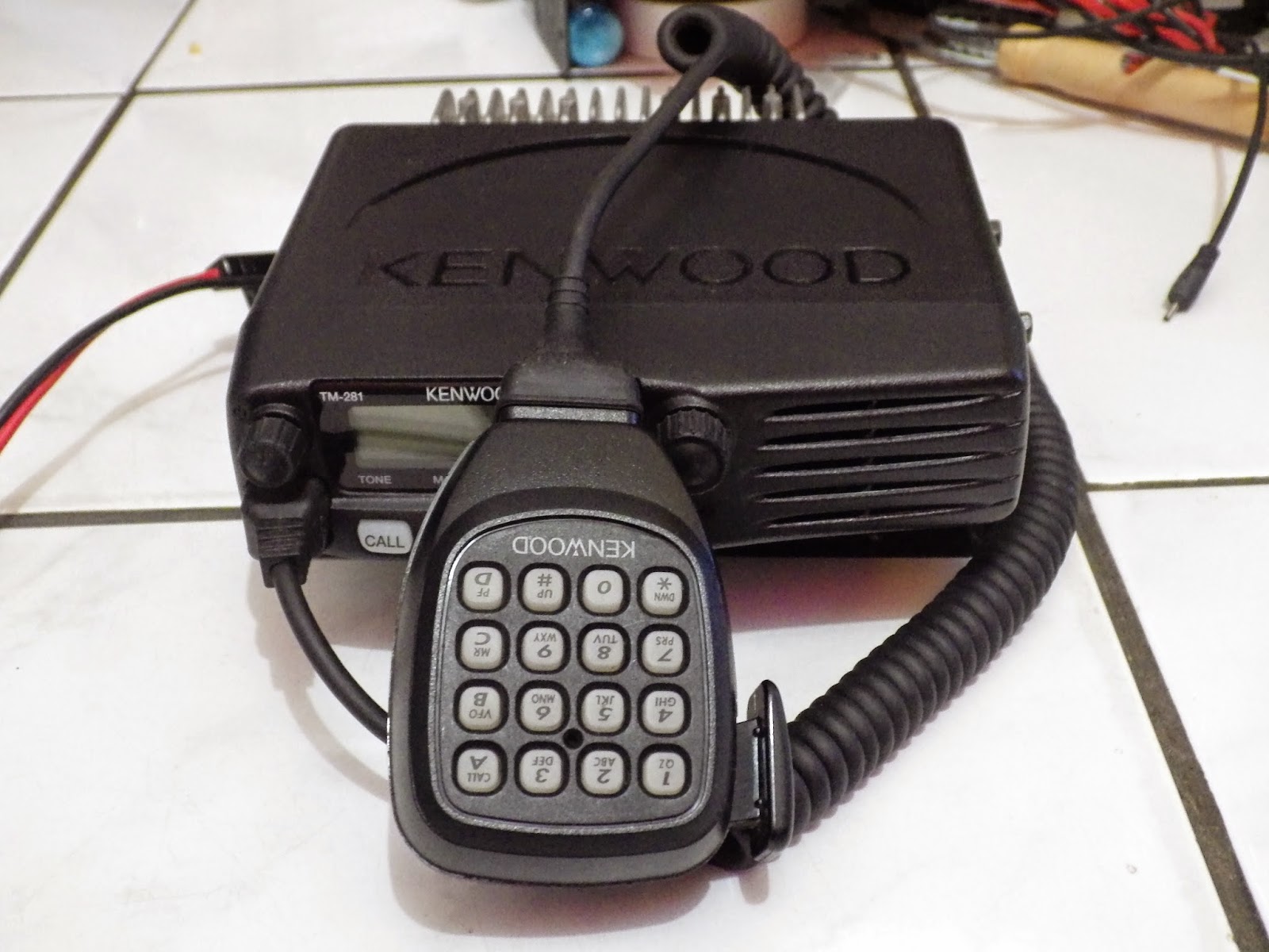 rickyradio KENWOOD TM281 A VHF. (TERJUAL)