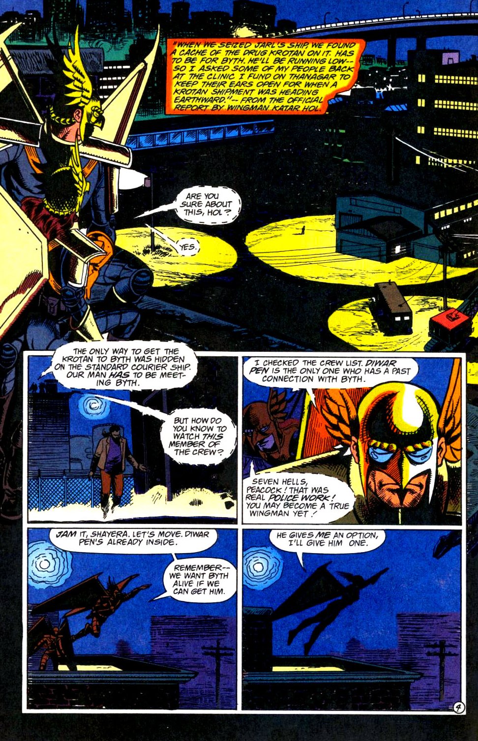 Read online Hawkworld (1990) comic -  Issue #7 - 5