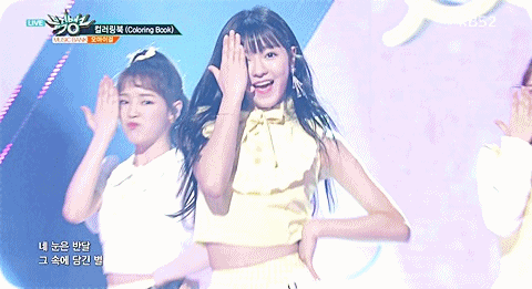 내 맘속 1등아이돌 오마이걸 뮤직뱅크 무대.gif | 인스티즈