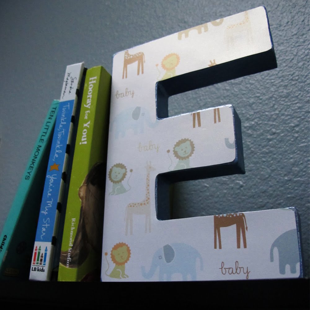 Custom Baby Boy Alphabet letter