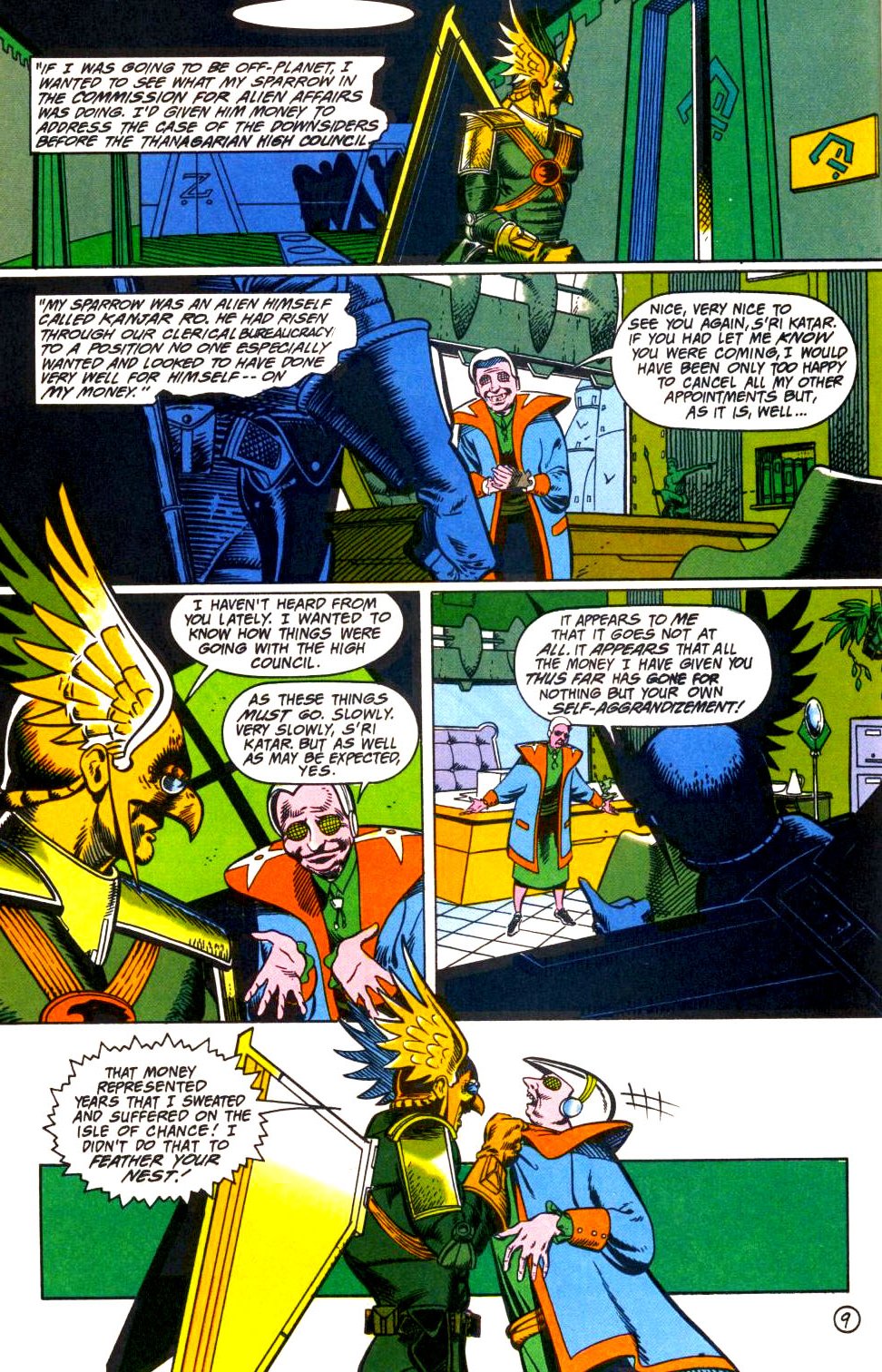 Read online Hawkworld (1990) comic -  Issue #1 - 10