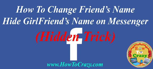 Set nick name of your Facebook Friend