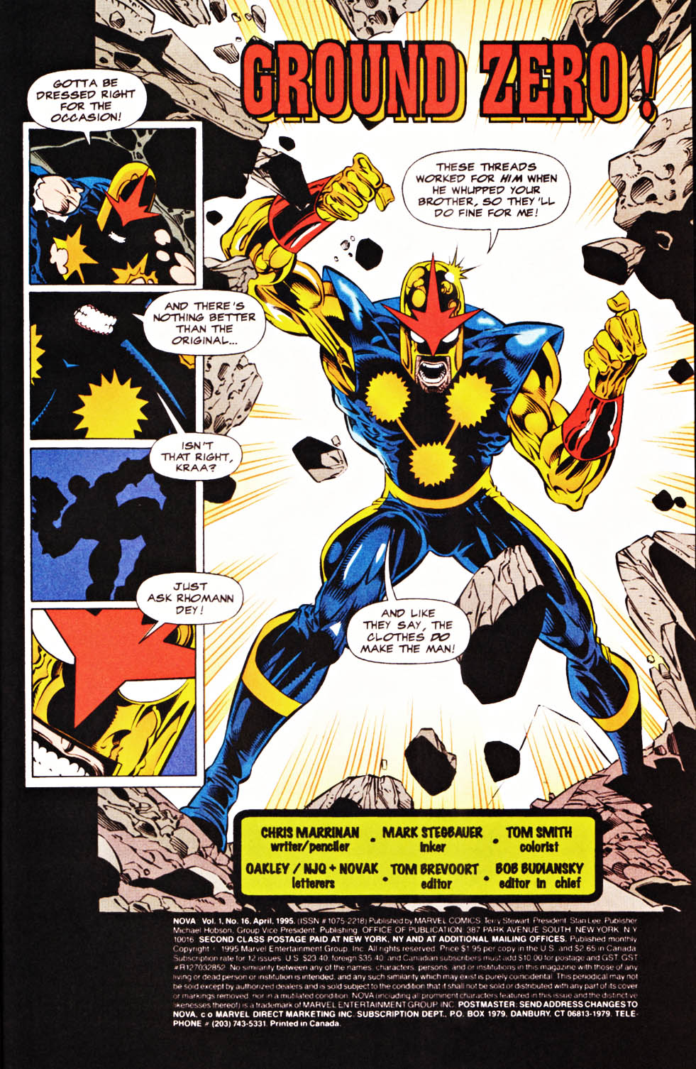 Read online Nova (1994) comic -  Issue #16 - 4