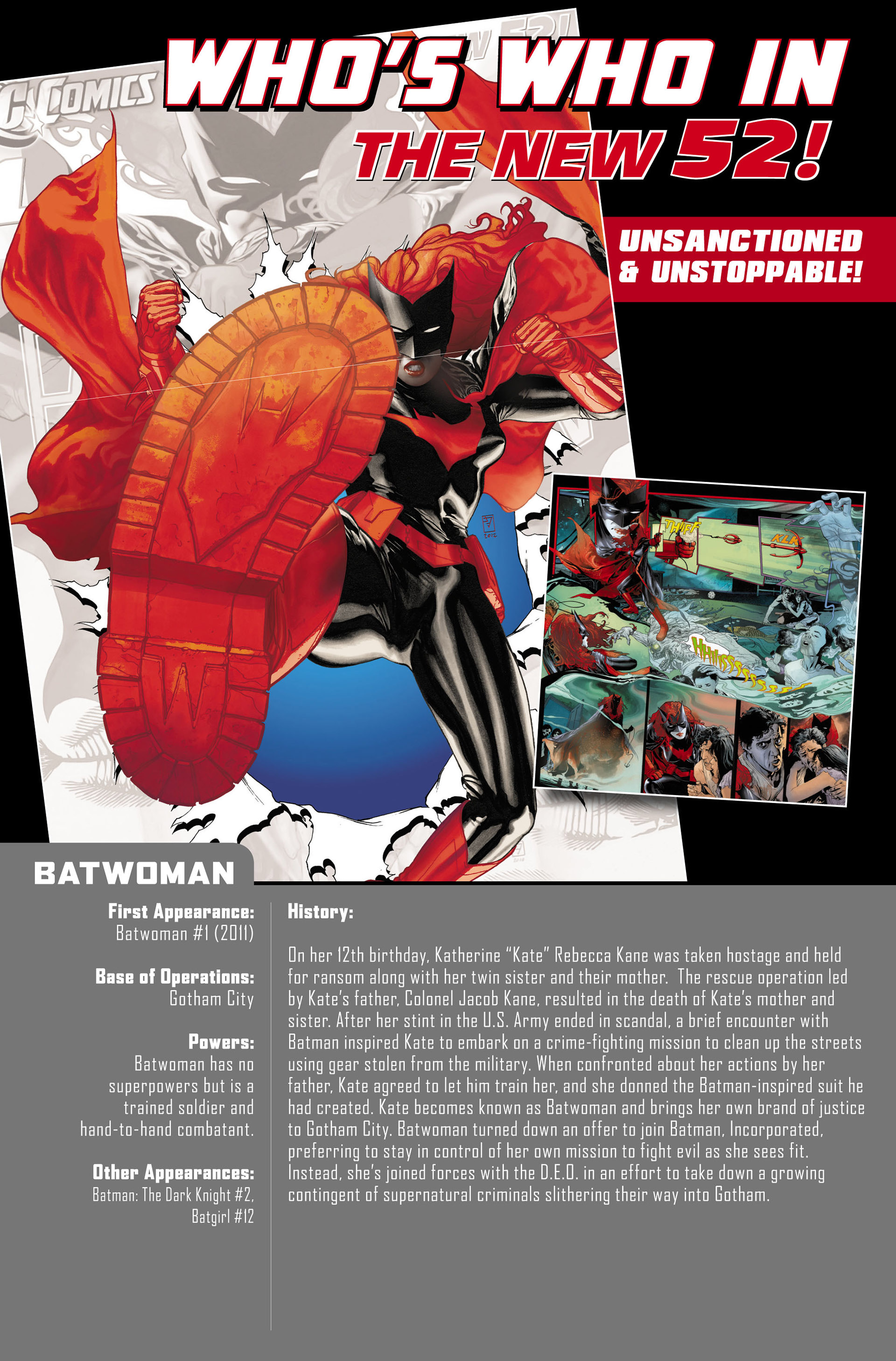 Read online Batwoman comic -  Issue #0 - 23