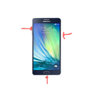 طريقة فرمتة سامسونج جالكسي A7 Hard Reset Galaxy A7