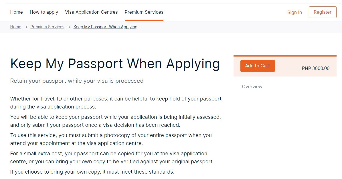 MrsMommyHolic KEEP MY PASSPORT Service When Applying for a UK Tourist Visa