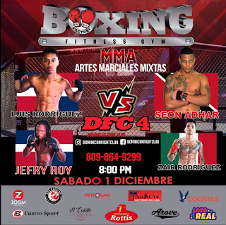 Rodríguez y Adhar en pelea estelar MMA enjaulados el sábado