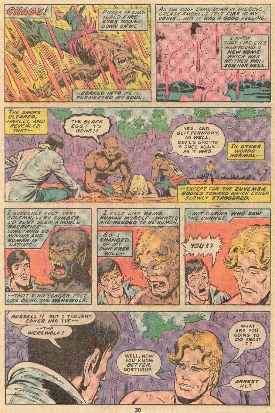 Read online Werewolf by Night (1972) comic -  Issue #41 - 19