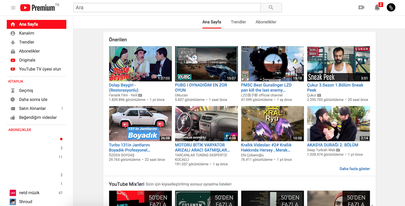 Youtube Klasik Temaya Geri Dönme Youtube Klasik Temaya Geri Dönme